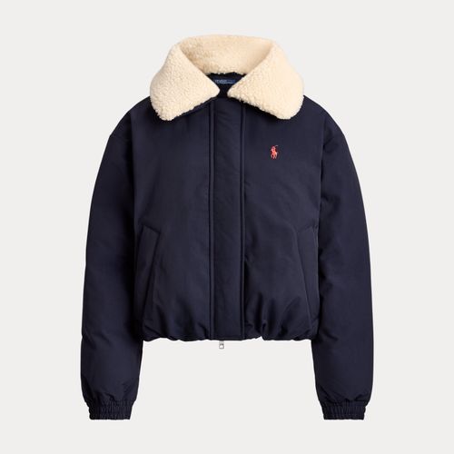 Doudoune à col en sherpa - Polo Ralph Lauren - Modalova