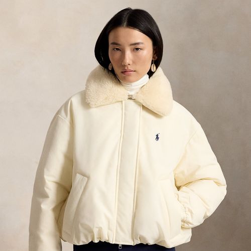 Doudoune à col en sherpa - Polo Ralph Lauren - Modalova