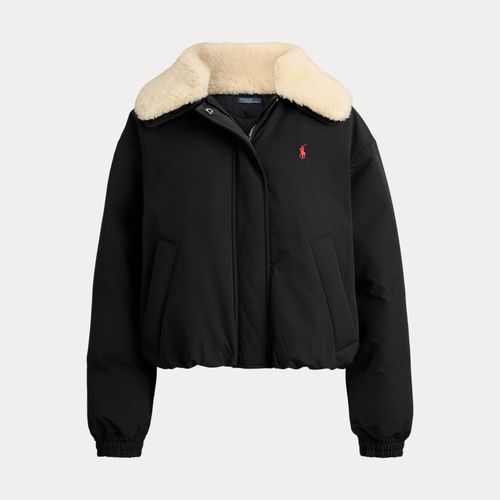 Doudoune à col en sherpa - Polo Ralph Lauren - Modalova