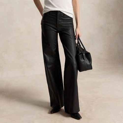 Pantalon Beaton en cuir - Polo Ralph Lauren - Modalova