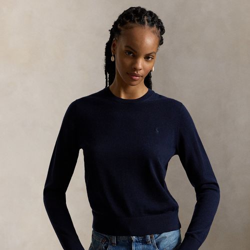Pull col rond en laine - Polo Ralph Lauren - Modalova