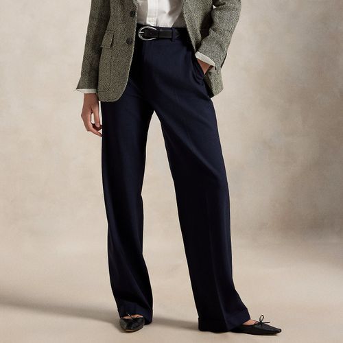 Pantalon droit Relaxed Fit laine stretch - Polo Ralph Lauren - Modalova