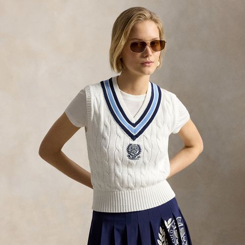 Pull débardeur Wimbledon coton torsadé - Polo Ralph Lauren - Modalova