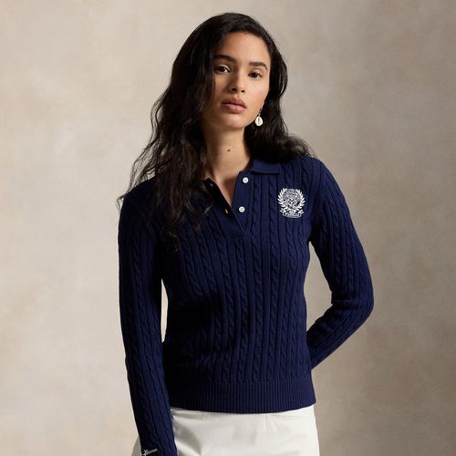 Pull torsadé Polo Wimbledon en coton - Polo Ralph Lauren - Modalova