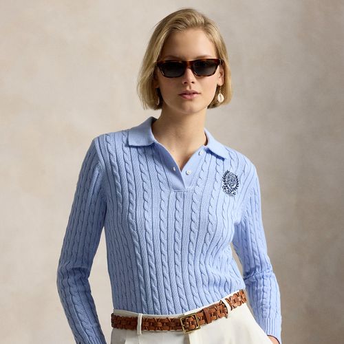 Pull torsadé Polo Wimbledon en coton - Polo Ralph Lauren - Modalova
