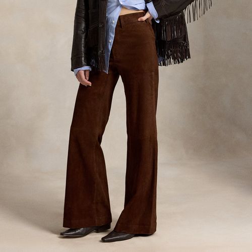 Pantalon Beaton en daim - Polo Ralph Lauren - Modalova