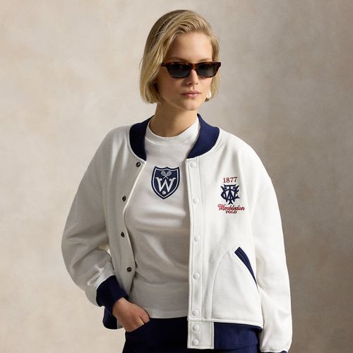 Veste Wimbledon en maille double - Polo Ralph Lauren - Modalova