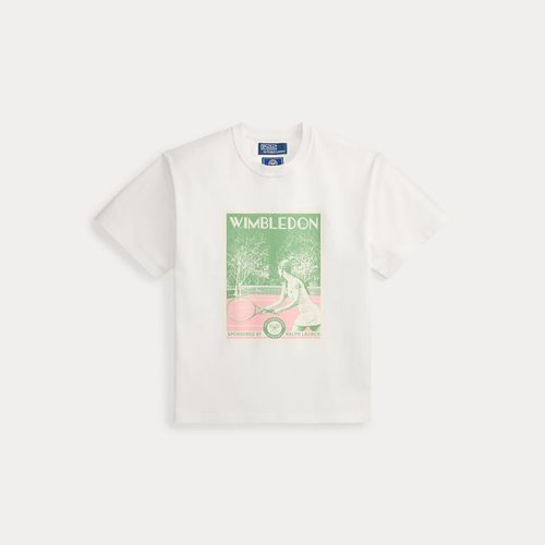 T-shirt Wimbledon motif jersey de coton - Polo Ralph Lauren - Modalova