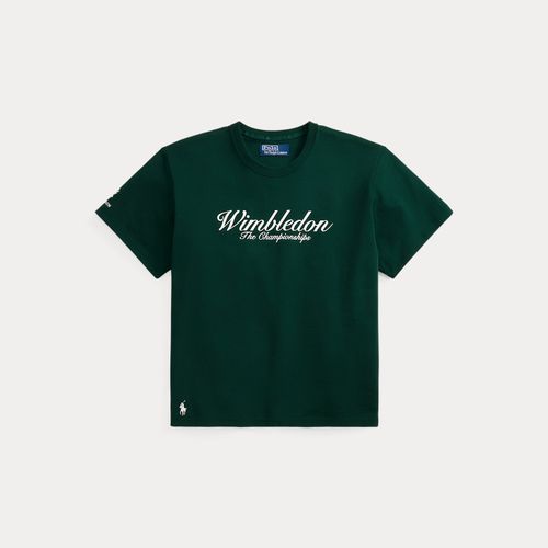 T-shirt jersey de coton à logo Wimbledon - Polo Ralph Lauren - Modalova
