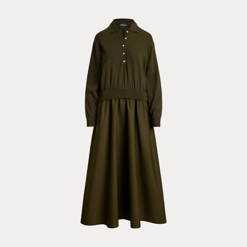 Robe hybride haut polo en maille - Polo Ralph Lauren - Modalova