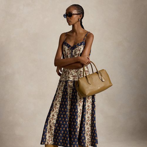 Robe sans manches à pans à motifs variés - Polo Ralph Lauren - Modalova