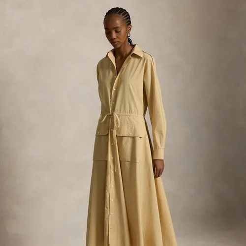 Robe-chemise utilitaire toile de coton - Polo Ralph Lauren - Modalova