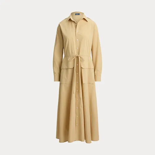Robe-chemise utilitaire toile de coton - Polo Ralph Lauren - Modalova
