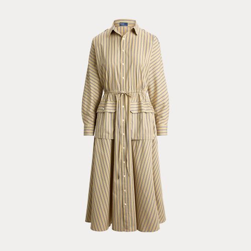Robe-chemise utilitaire toile de coton - Polo Ralph Lauren - Modalova