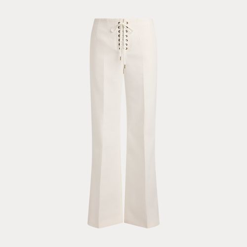 Pantalon Beaton à lacets en coton-laine - Polo Ralph Lauren - Modalova