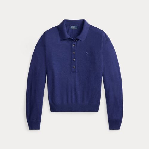 Pull col polo en laine - Polo Ralph Lauren - Modalova