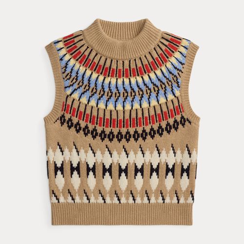 Gilet à col cheminée en laine-cachemire - Polo Ralph Lauren - Modalova