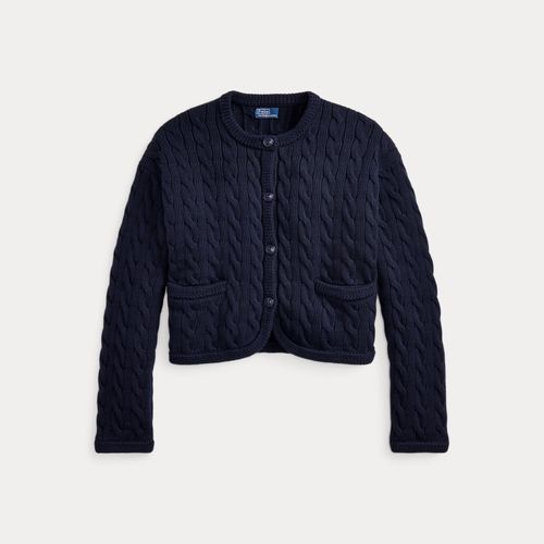 Cardigan en coton mélangé torsadé - Polo Ralph Lauren - Modalova