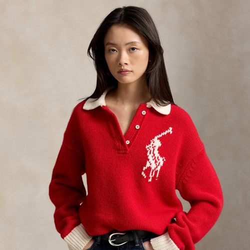 Pull de rugby Big Pony en laine - Polo Ralph Lauren - Modalova