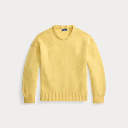 Pull col rond en laine - Polo Ralph Lauren - Modalova