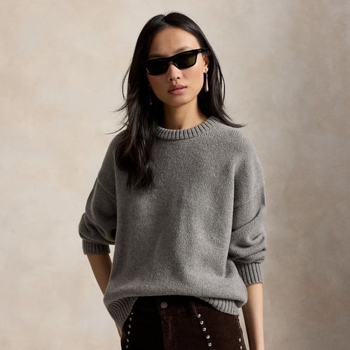 Pull col rond en laine - Polo Ralph Lauren - Modalova