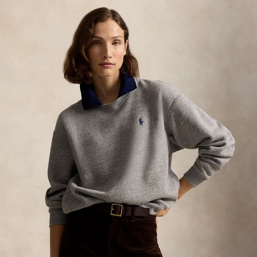 Pull col rond polo en molleton - Polo Ralph Lauren - Modalova