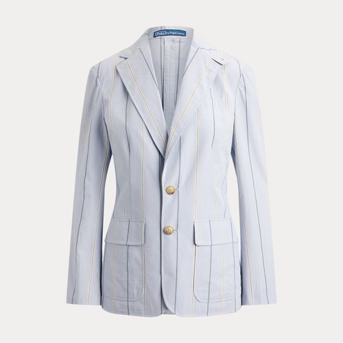 Blazer droit en coton rayé - Polo Ralph Lauren - Modalova