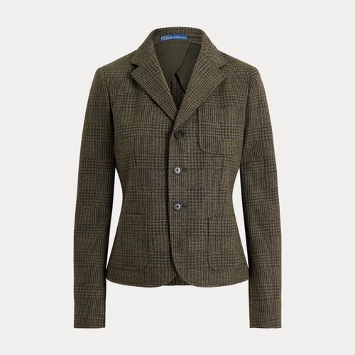 Blazer coupe droite prince-de-galles - Polo Ralph Lauren - Modalova