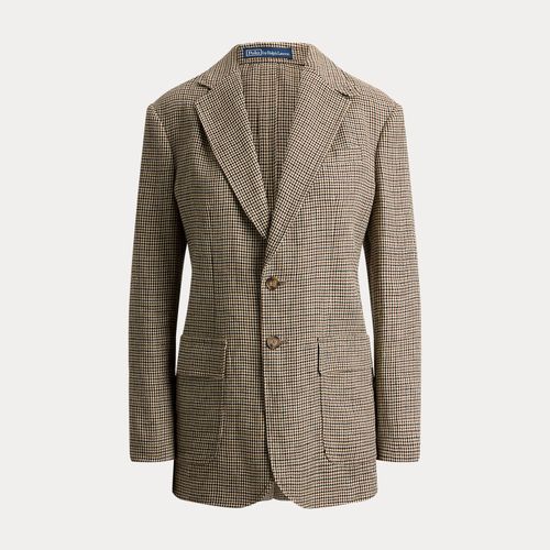Blazer droit en lin à carreaux - Polo Ralph Lauren - Modalova