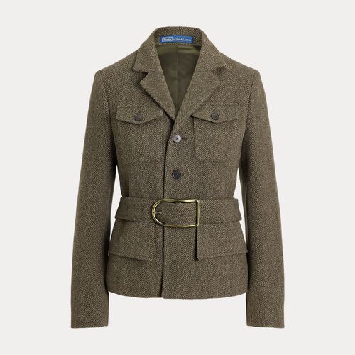 Blazer droit utilitaire en tweed - Polo Ralph Lauren - Modalova