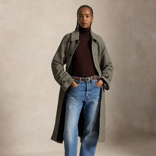 Trench balmacaan en laine à chevrons - Polo Ralph Lauren - Modalova