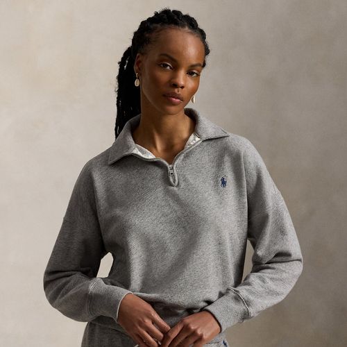 Pull demi-zippé en molleton léger - Polo Ralph Lauren - Modalova