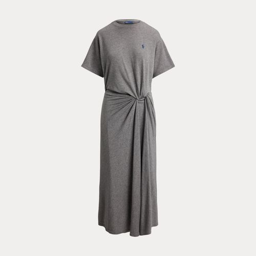 Robe t-shirt avec détail croisé - Polo Ralph Lauren - Modalova