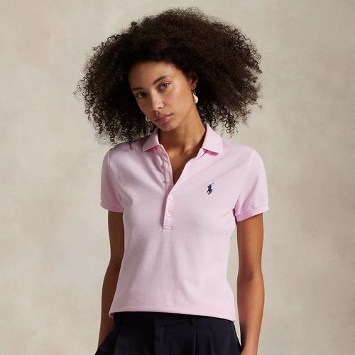 Polo en coton stretch coupe cintrée - Polo Ralph Lauren - Modalova