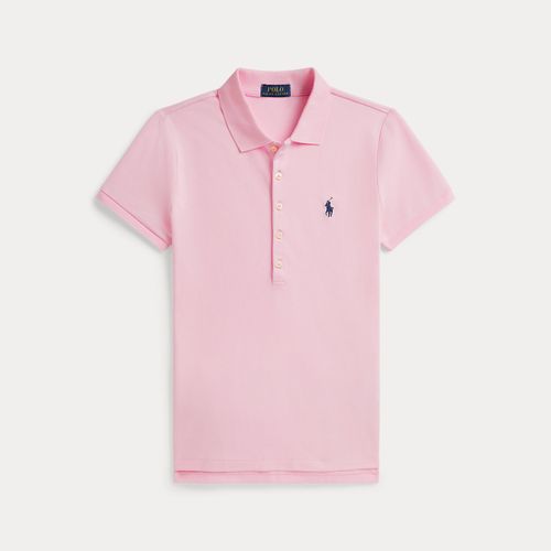 Polo en coton stretch coupe cintrée - Polo Ralph Lauren - Modalova