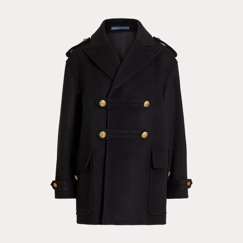 Manteau cape en melton de laine - Polo Ralph Lauren - Modalova