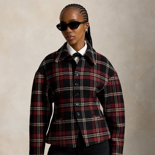 Veste écossaise sculptée en tweed - Polo Ralph Lauren - Modalova