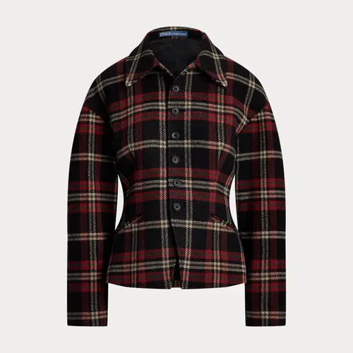 Veste écossaise sculptée en tweed - Polo Ralph Lauren - Modalova