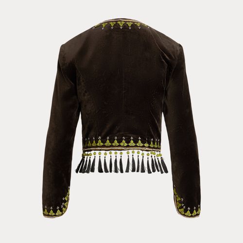 Veste décorée en velours - Polo Ralph Lauren - Modalova