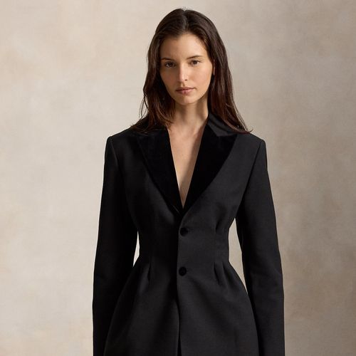 Veste de smoking droite plissée - Polo Ralph Lauren - Modalova