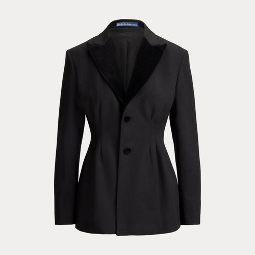 Veste de smoking droite plissée - Polo Ralph Lauren - Modalova