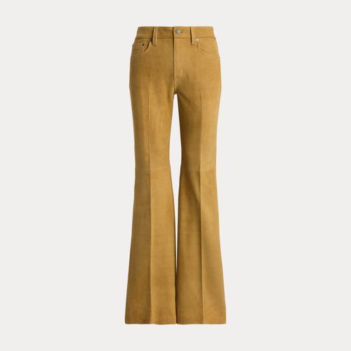 Pantalon bootcut en daim - Polo Ralph Lauren - Modalova
