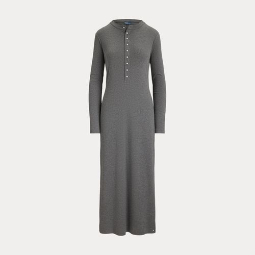 Robe côtelée à col tunisien - Polo Ralph Lauren - Modalova