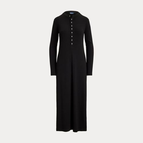 Robe côtelée à col tunisien - Polo Ralph Lauren - Modalova
