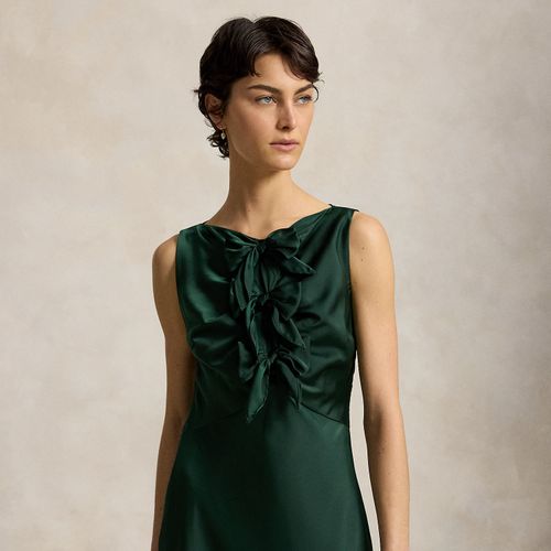 Robe à nœuds en satin - Polo Ralph Lauren - Modalova