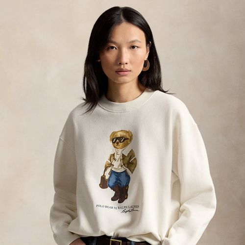 Col rond Winter Polo Bear en molleton - Polo Ralph Lauren - Modalova