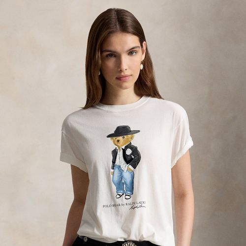 T-shirt Holiday Polo Bear jersey coton - Polo Ralph Lauren - Modalova