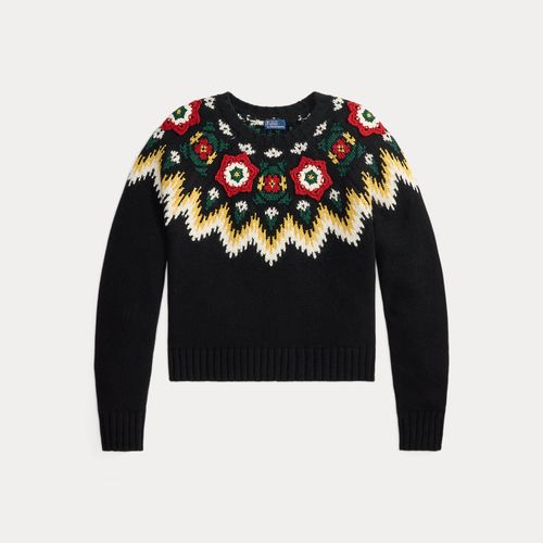 Pull à fleurs crochetées - Polo Ralph Lauren - Modalova