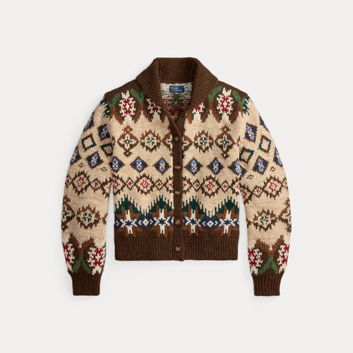 Cardigan géométrique laine et cachemire - Polo Ralph Lauren - Modalova