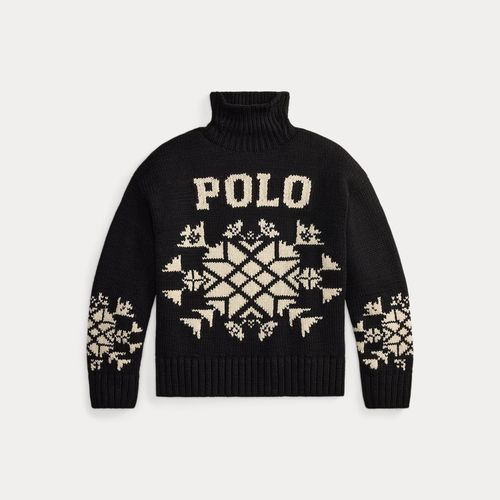 Pull col roulé flocons de neige en laine - Polo Ralph Lauren - Modalova